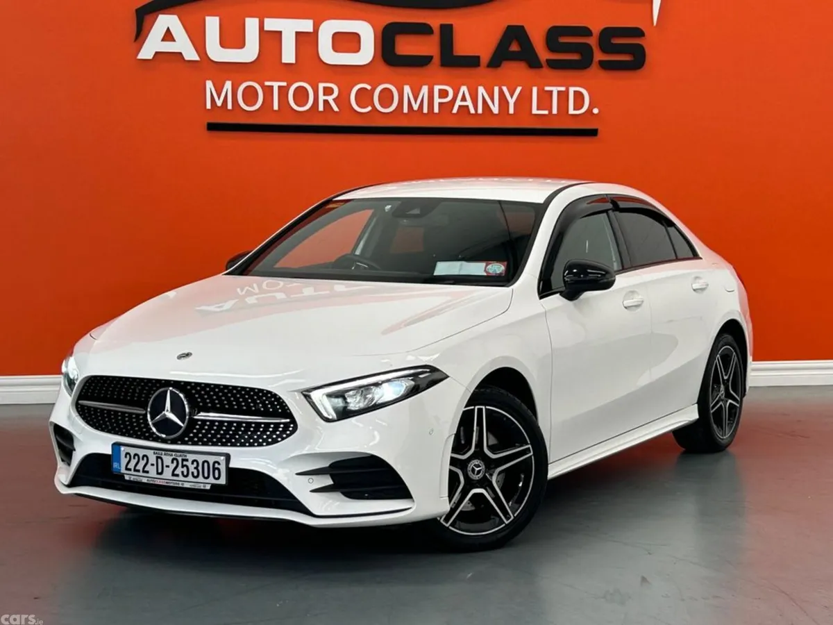Mercedes-Benz A-Class Saloon, Petrol Plug-in Hybrid, 2022, White