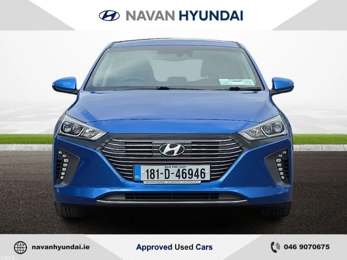 Hyundai IONIQ Hatchback, Petrol Plug-in Hybrid, 2018, Blue
