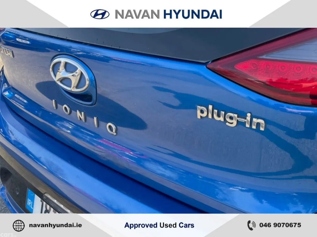 Hyundai IONIQ Hatchback, Petrol Plug-in Hybrid, 2018, Blue