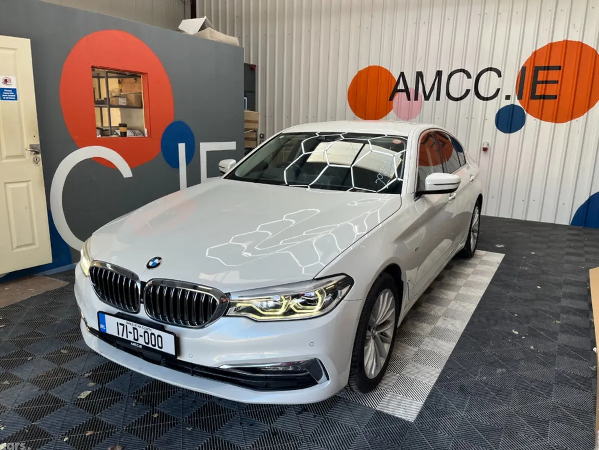 BMW 5-Series Saloon, Diesel, 2017, White