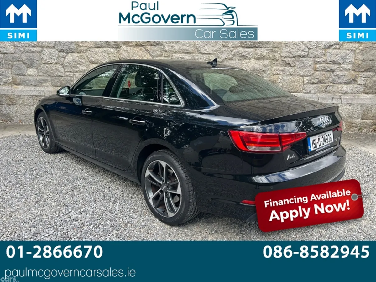 Audi A4 Saloon, Petrol, 2019, Black