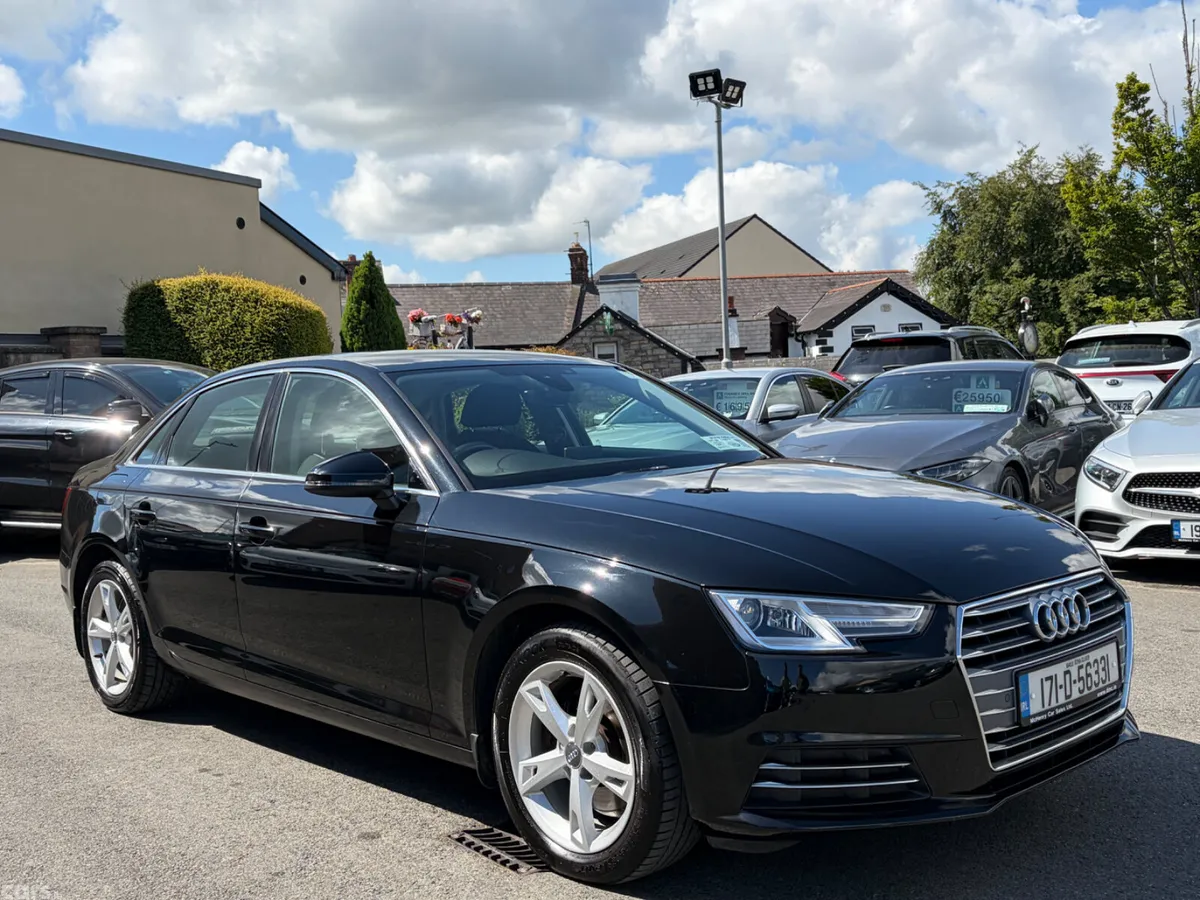 Audi A4 Saloon, Petrol, 2017, Black