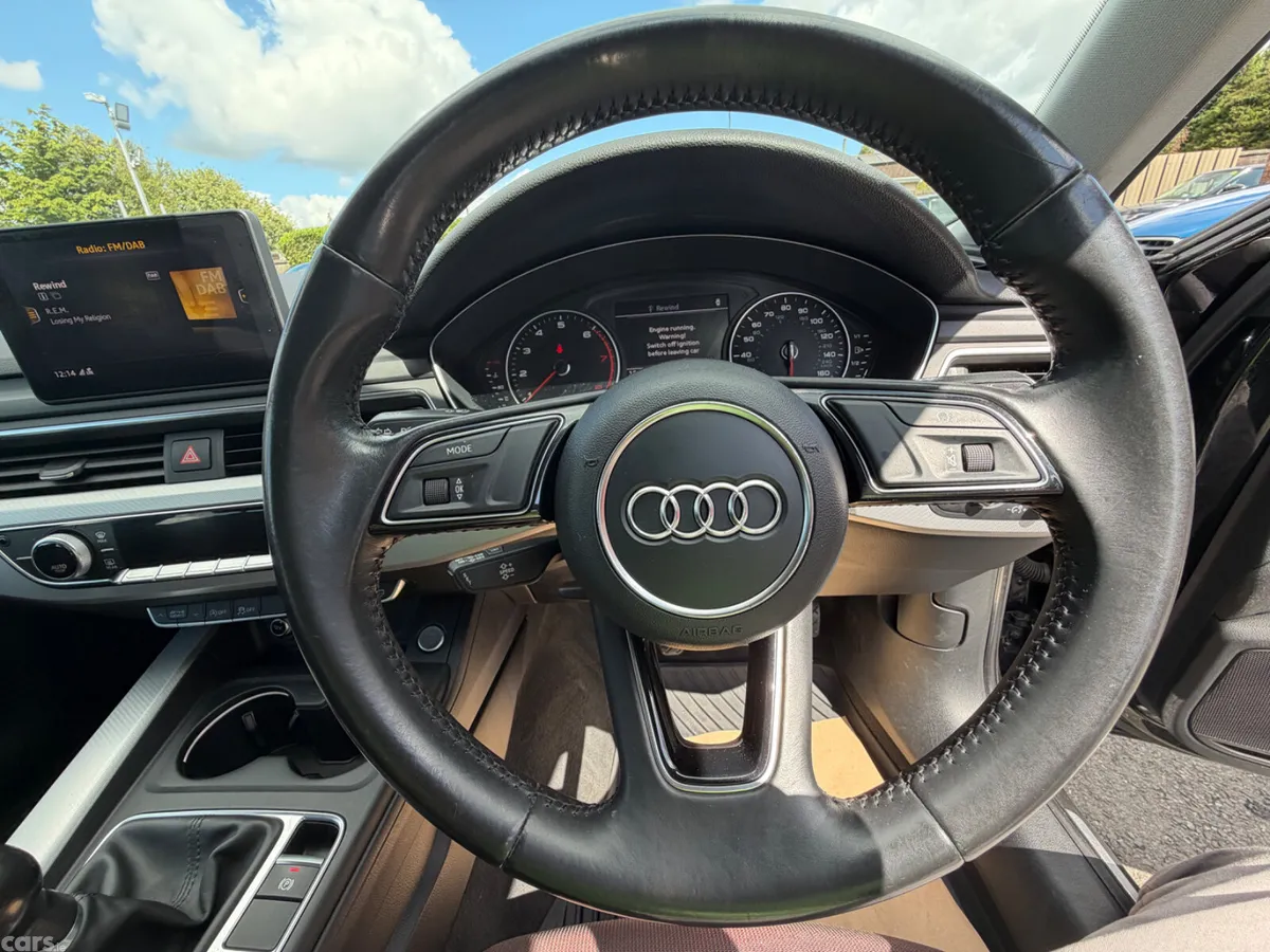Audi A4 Saloon, Petrol, 2017, Black