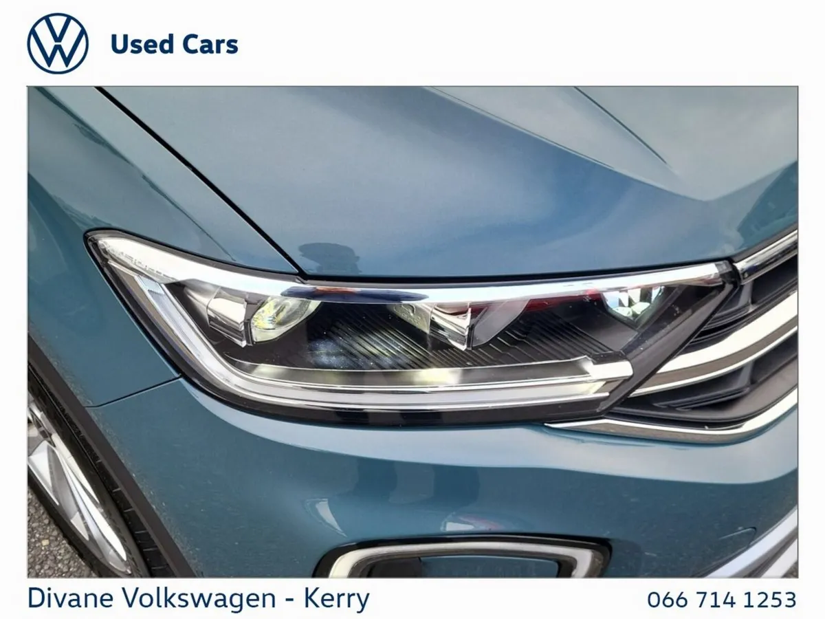 Volkswagen T-Roc SUV, Petrol, 2024, Blue