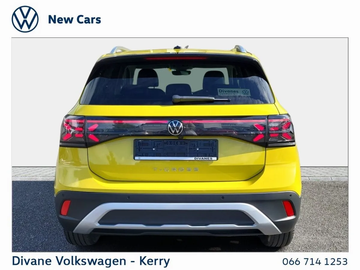 Volkswagen T-Cross SUV, Petrol, 2025, Yellow