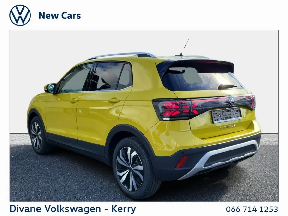 Volkswagen T-Cross SUV, Petrol, 2025, Yellow