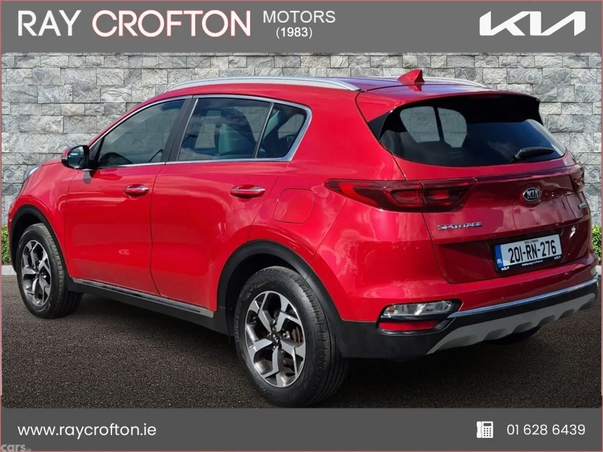 Kia Sportage SUV, Diesel, 2020, Red