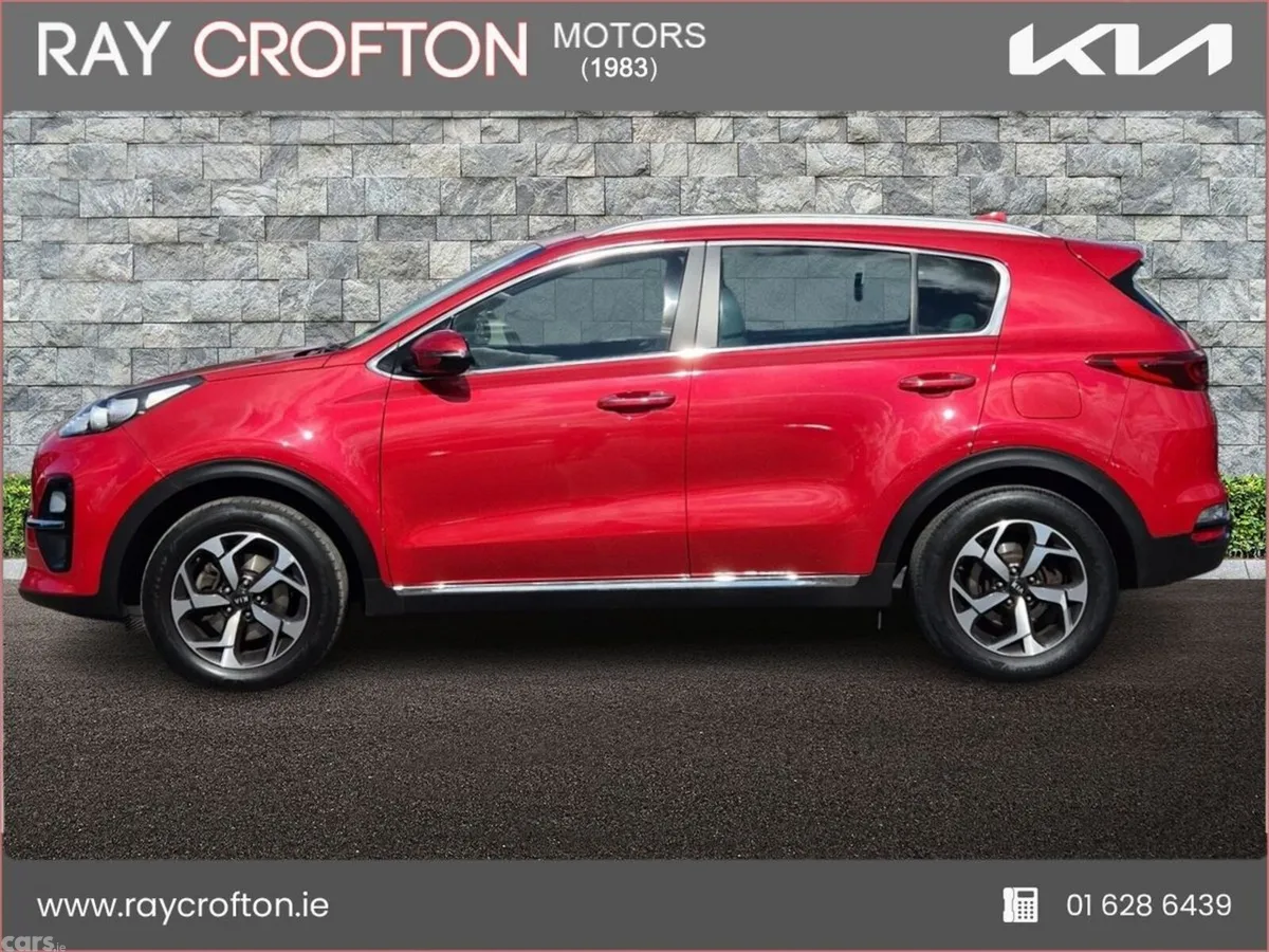 Kia Sportage SUV, Diesel, 2020, Red