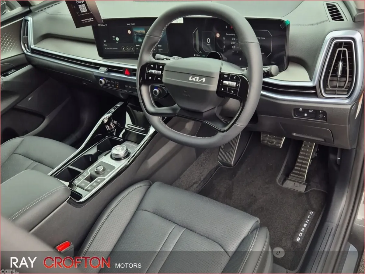 Kia Sorento SUV, Petrol Plug-in Hybrid, 2026, Grey