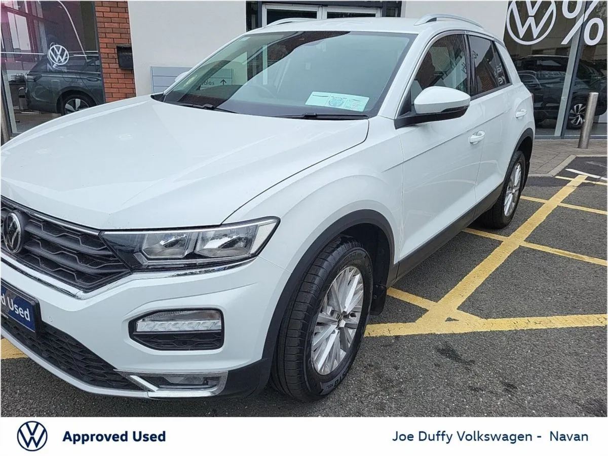 Volkswagen T-Roc SUV, Petrol, 2021, White