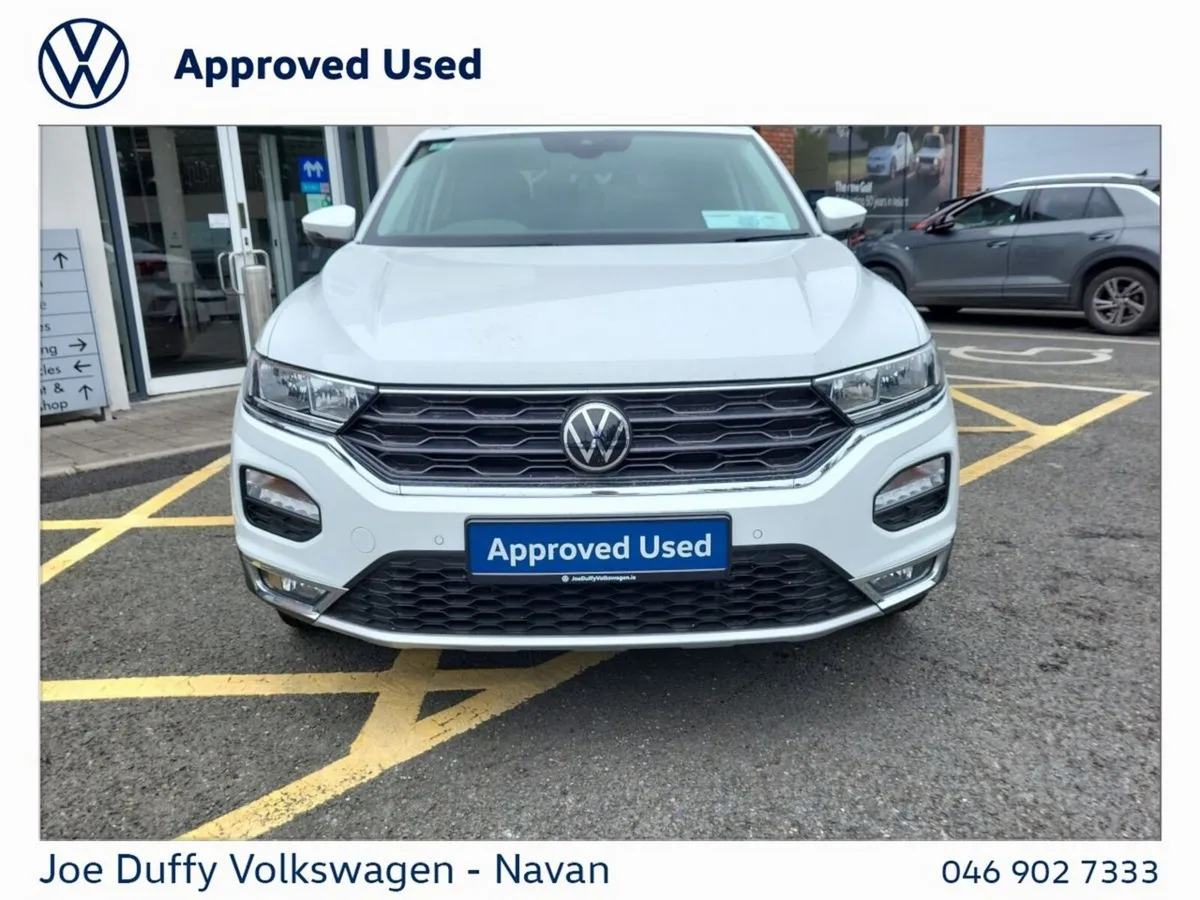 Volkswagen T-Roc SUV, Petrol, 2021, White