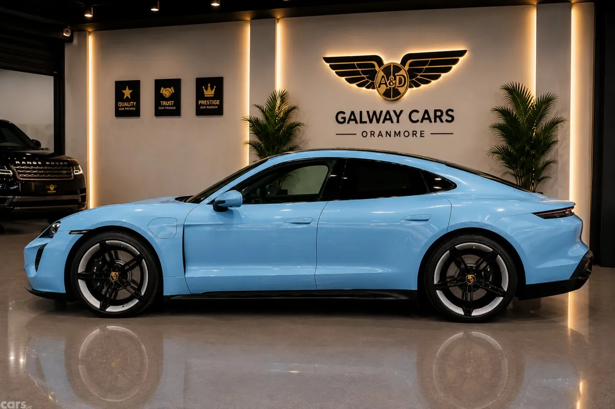 Porsche Taycan Saloon, Electric, 2023, Blue