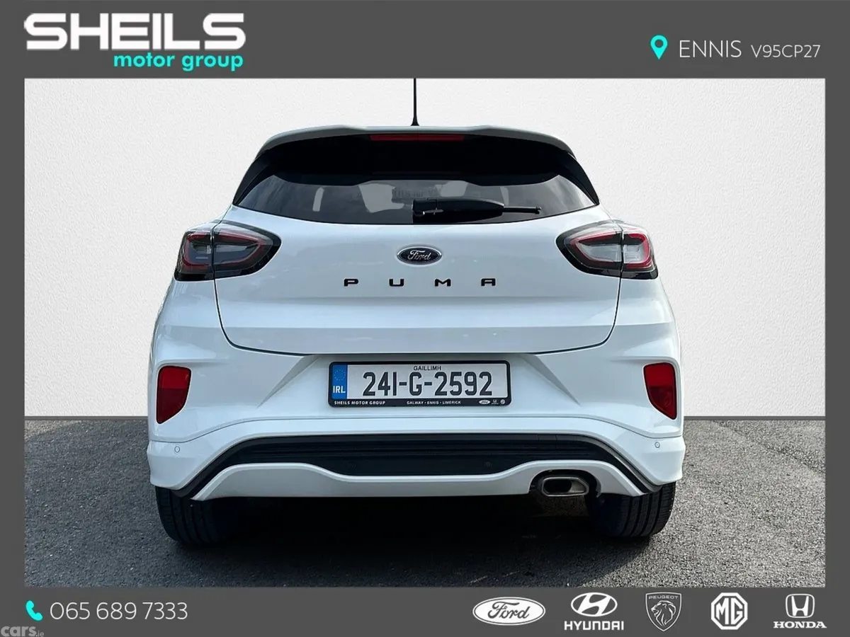 Ford Puma SUV, Petrol, 2024, White