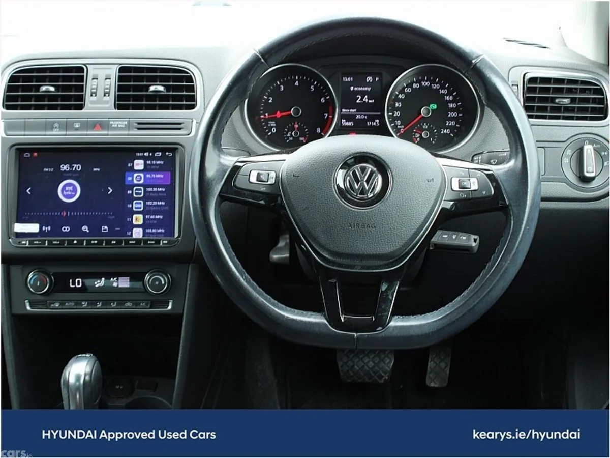 Volkswagen Polo Hatchback, Petrol, 2018, White