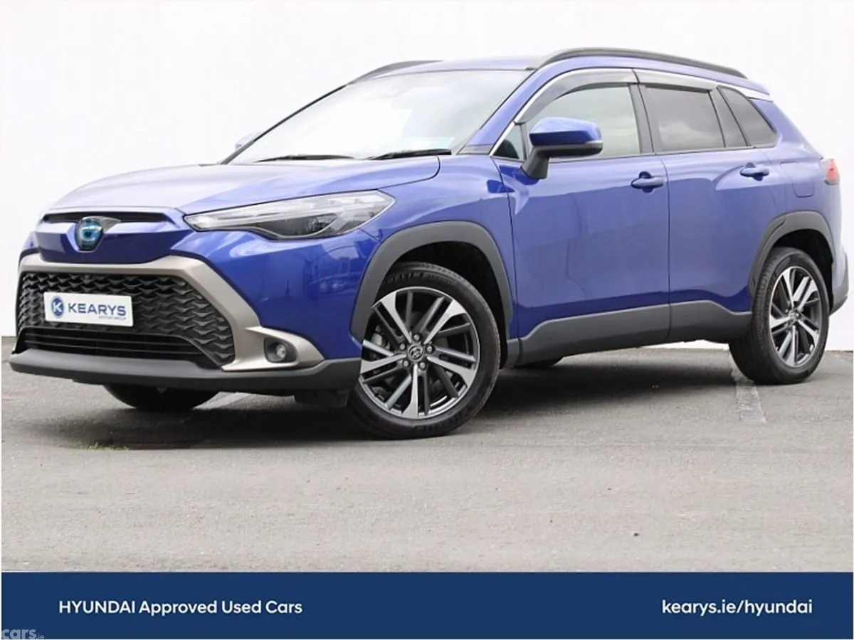 Toyota Corolla Cross SUV, Petrol Hybrid, 2023, Blue