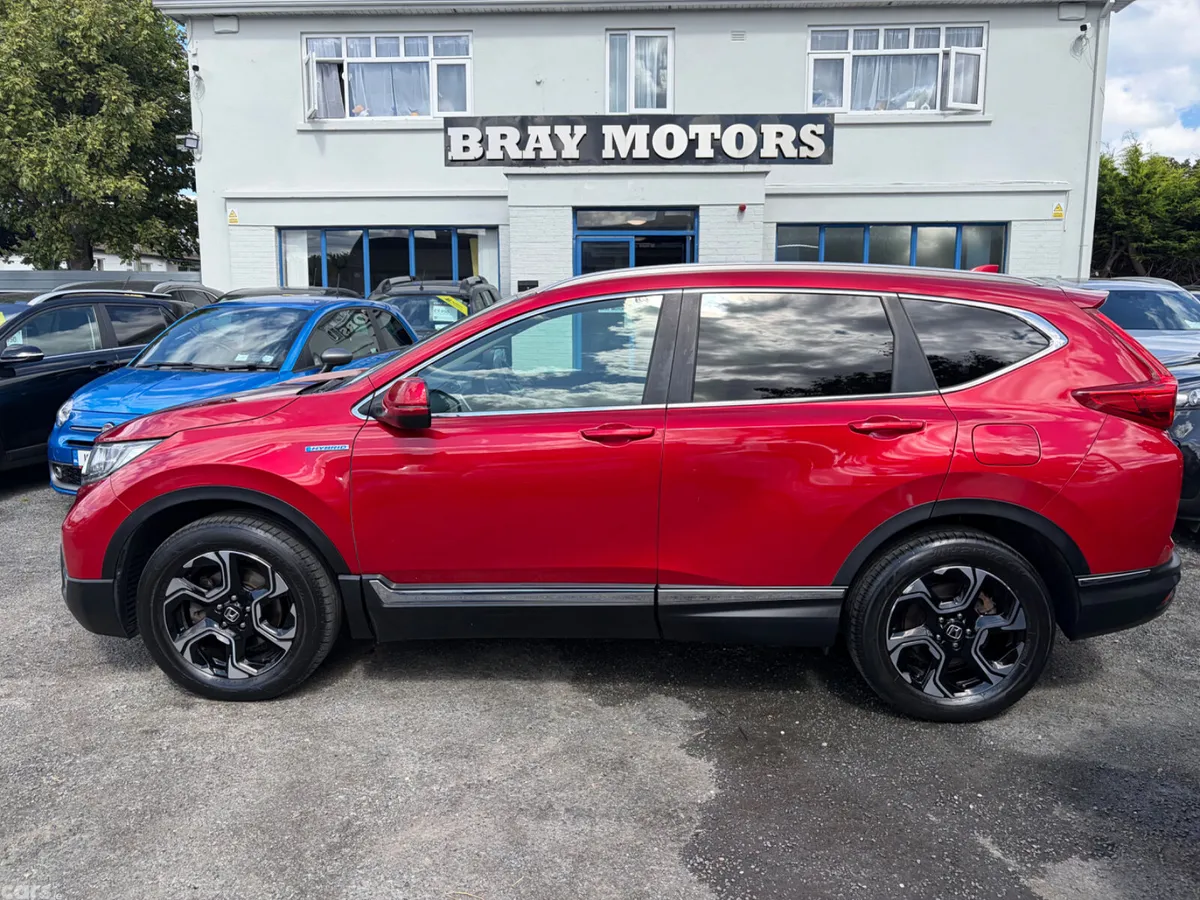 Honda CR-V SUV, Petrol Hybrid, 2019, Red
