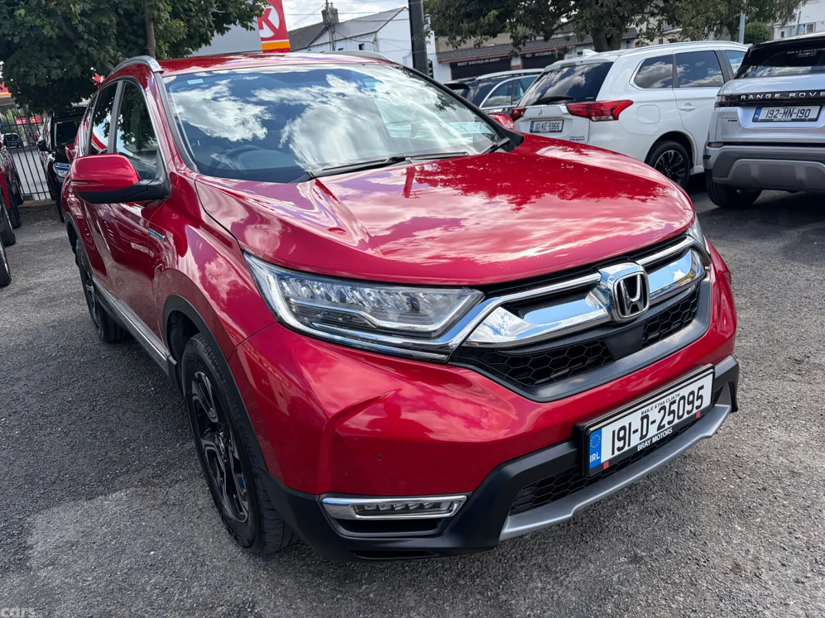 Honda CR-V SUV, Petrol Hybrid, 2019, Red