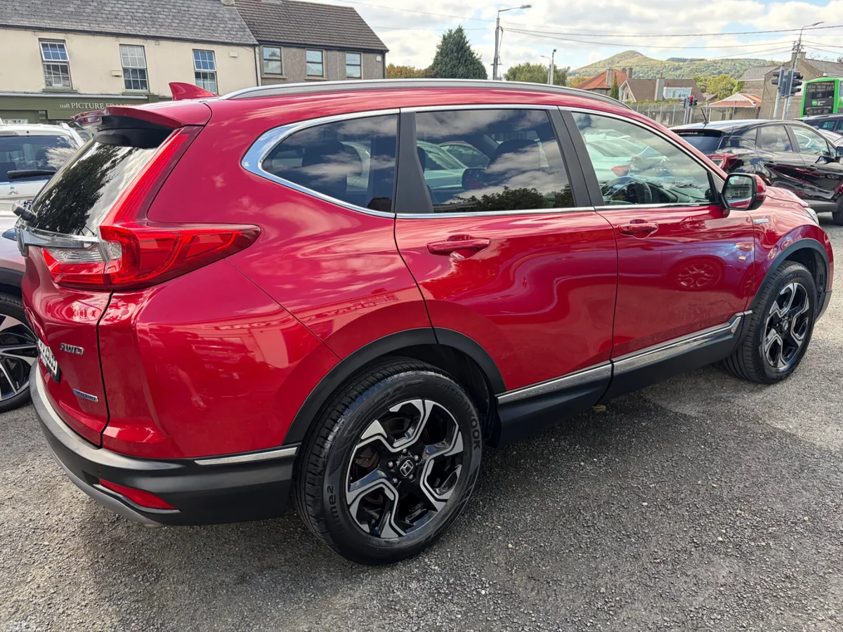 Honda CR-V SUV, Petrol Hybrid, 2019, Red