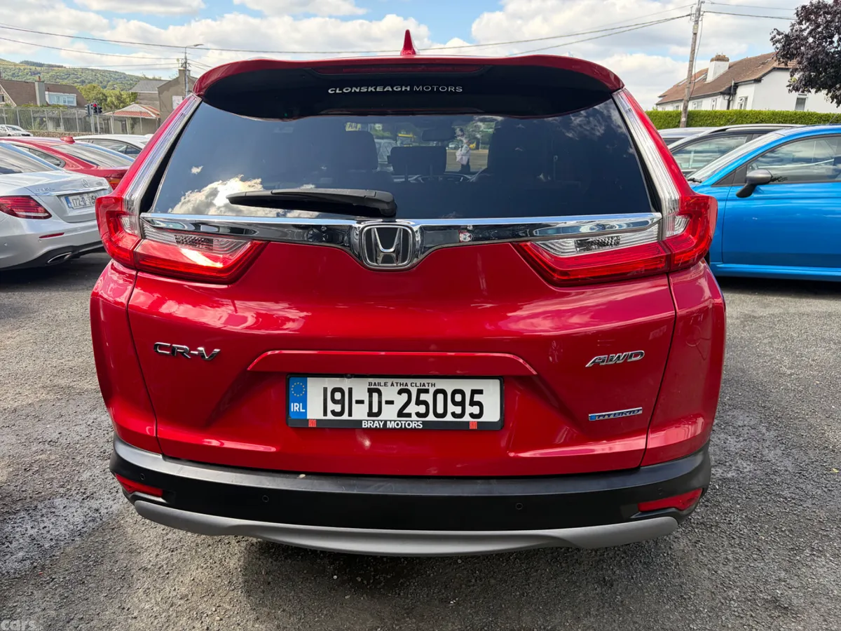Honda CR-V SUV, Petrol Hybrid, 2019, Red