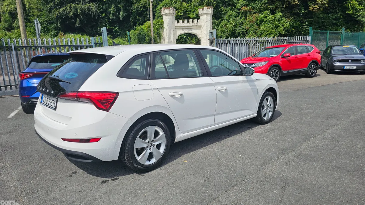 Skoda Scala Hatchback, Petrol, 2023, White