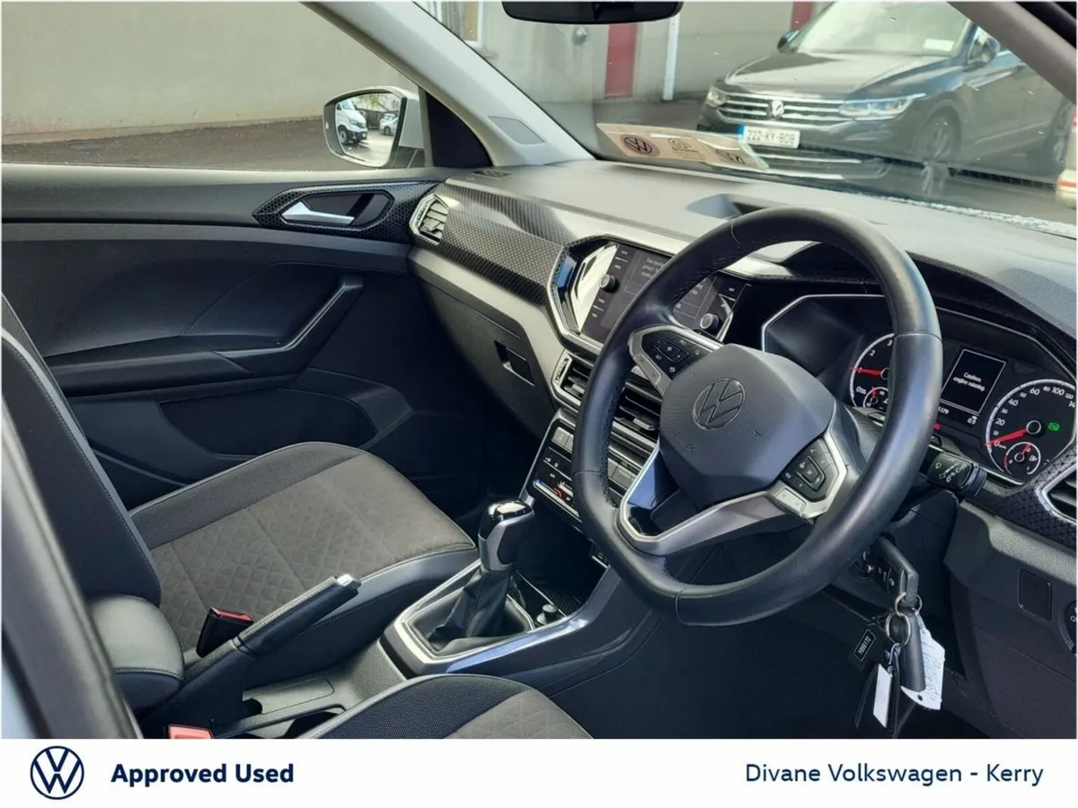 Volkswagen T-Cross Hatchback, Petrol, 2022, Silver