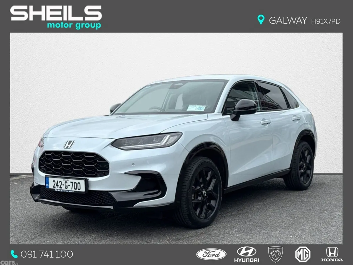 Honda ZR-V SUV, Petrol Hybrid, 2024, White