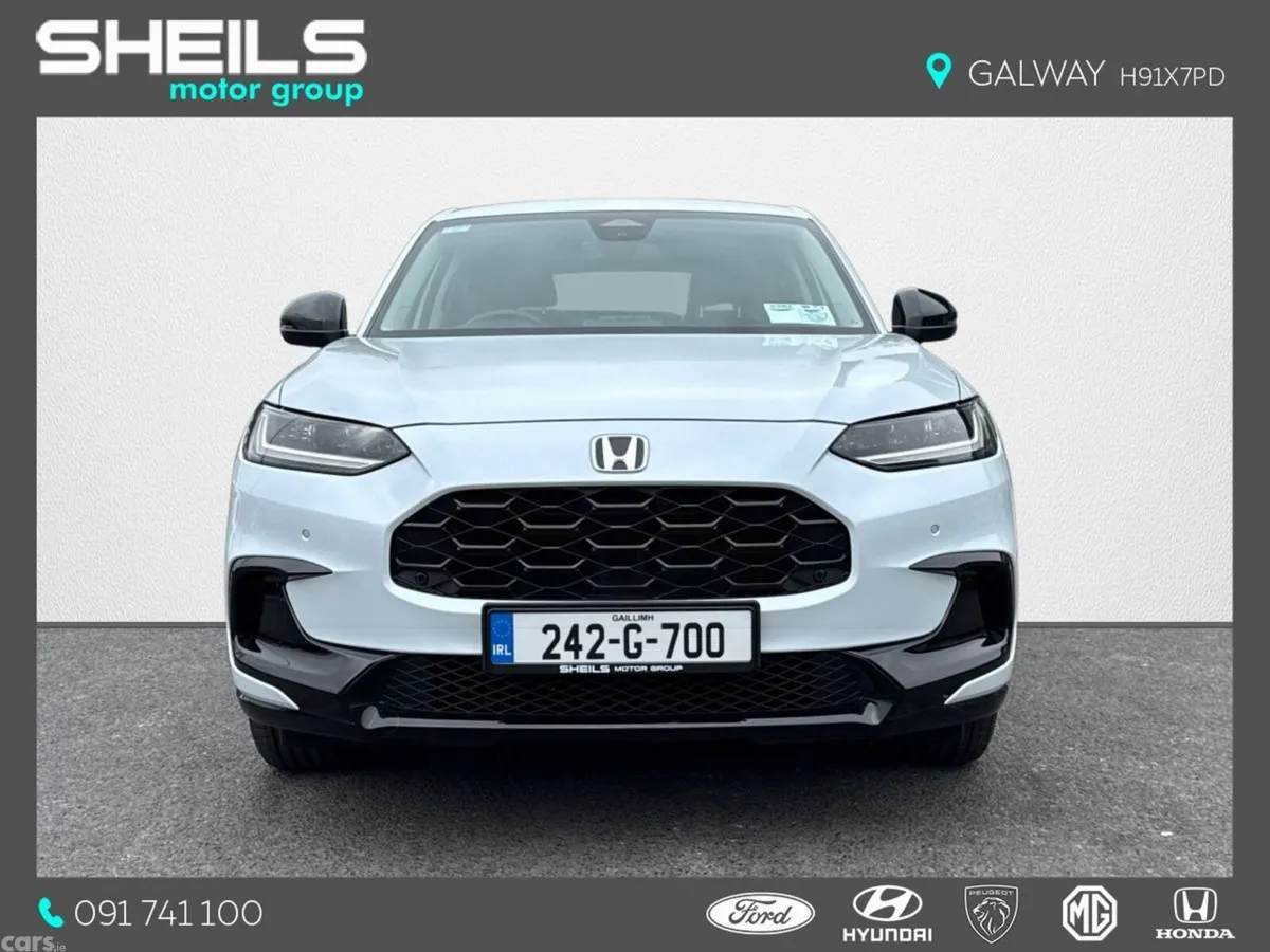 Honda ZR-V SUV, Petrol Hybrid, 2024, White