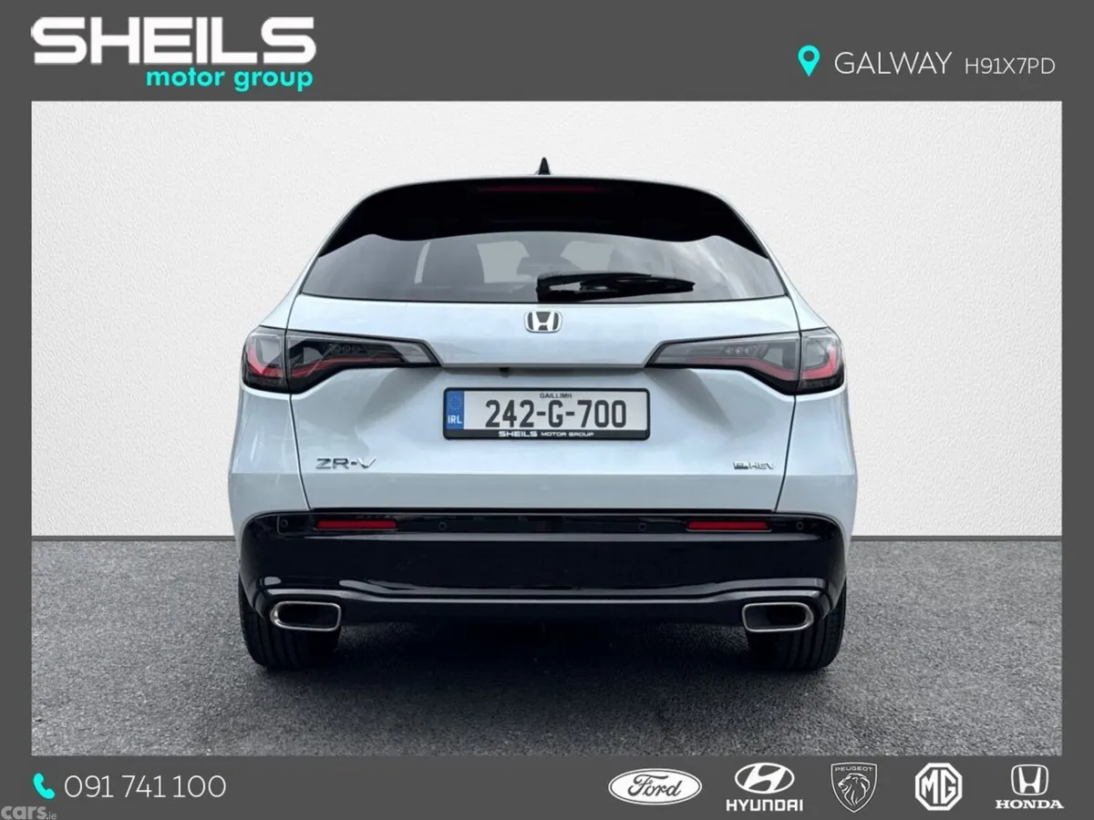 Honda ZR-V SUV, Petrol Hybrid, 2024, White
