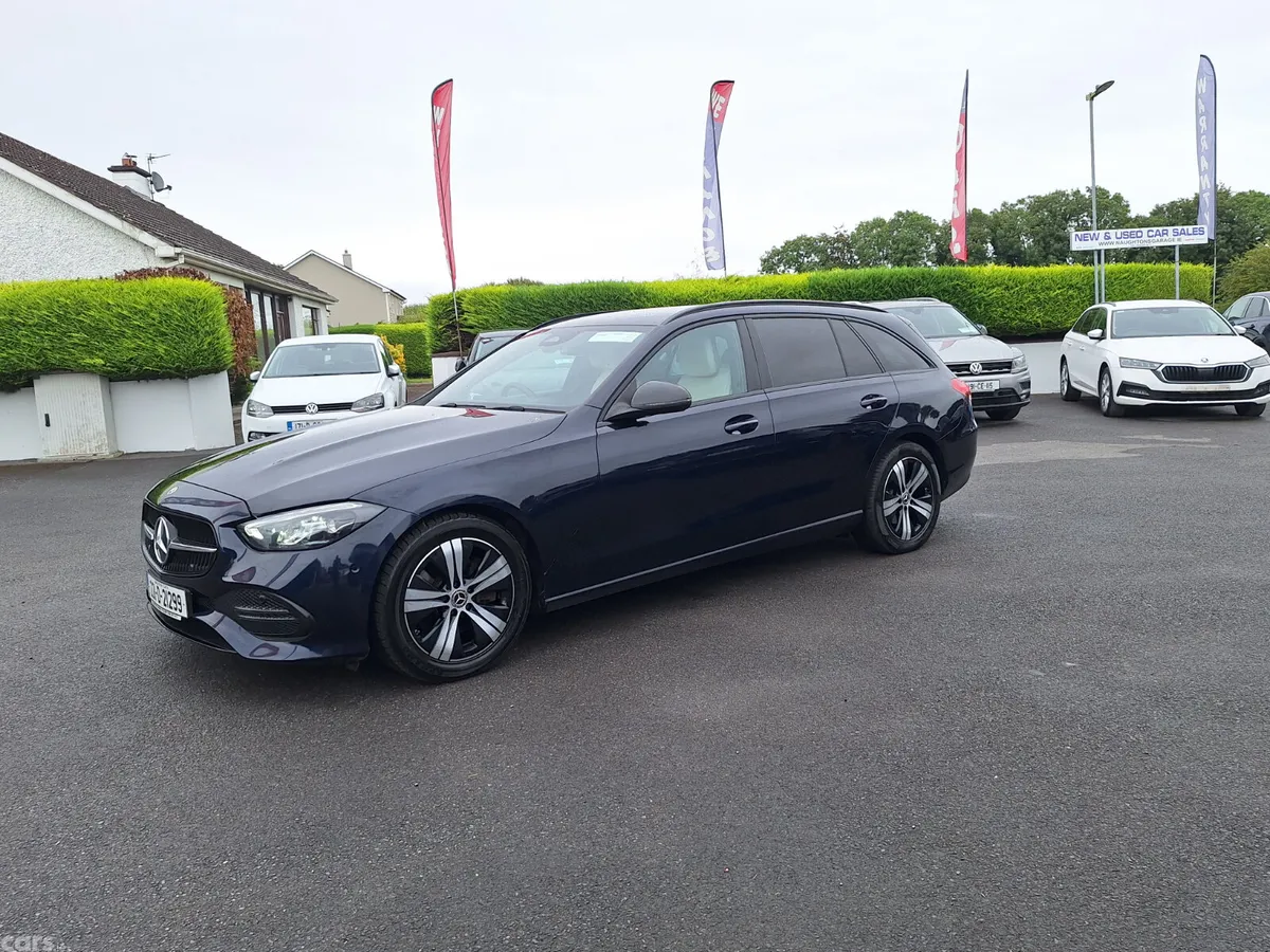 Mercedes-Benz C-Class Estate/Jeep, Diesel Hybrid, 2022, Blue