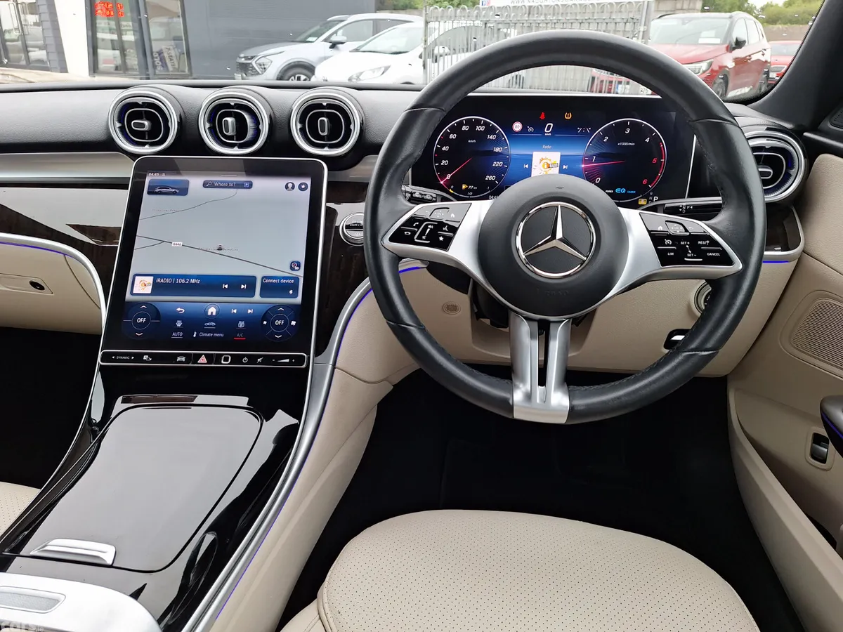 Mercedes-Benz C-Class Estate/Jeep, Diesel Hybrid, 2022, Blue