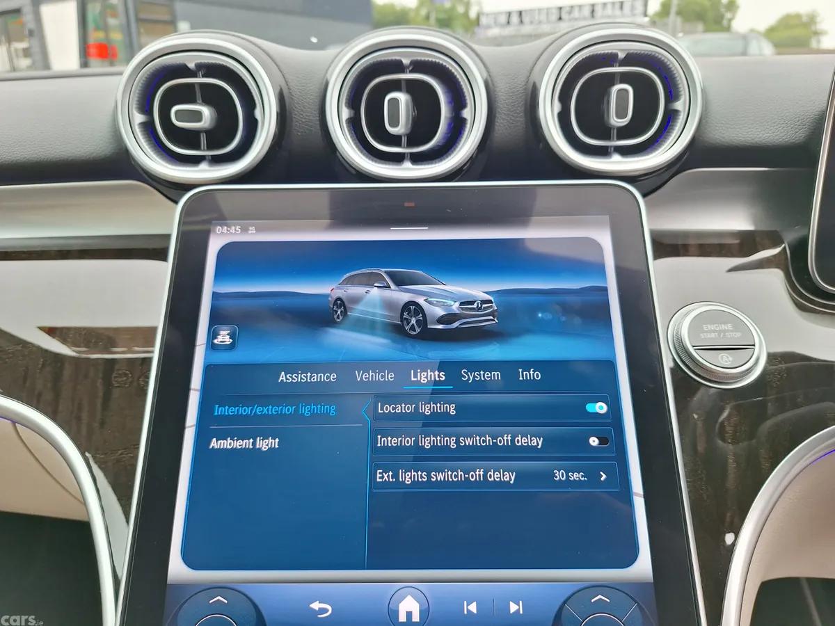 Mercedes-Benz C-Class Estate/Jeep, Diesel Hybrid, 2022, Blue