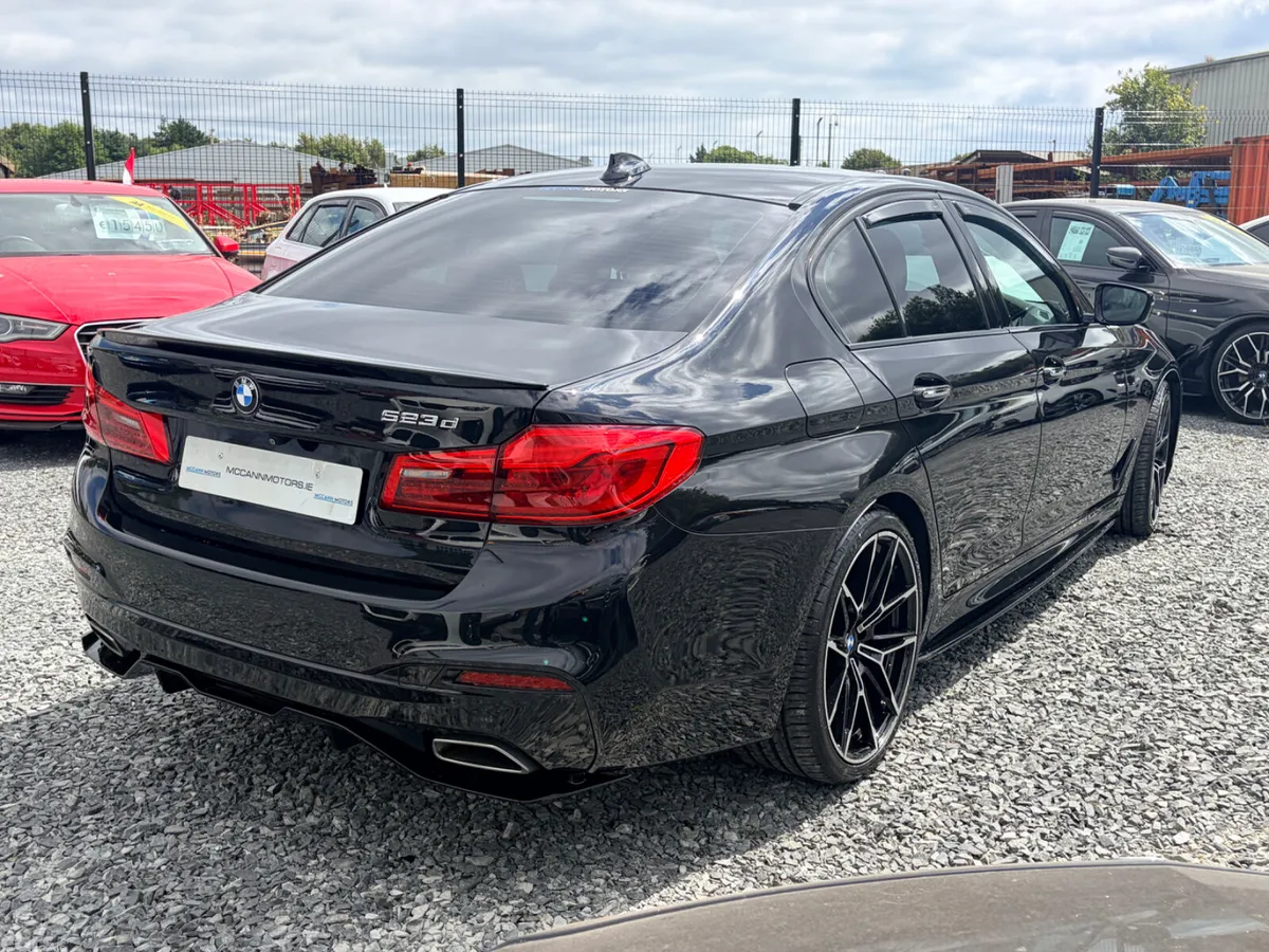 BMW 5-Series Saloon, Diesel, 2018, Black