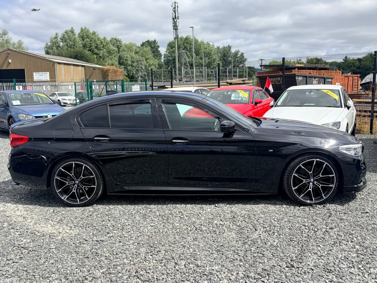 BMW 5-Series Saloon, Diesel, 2018, Black