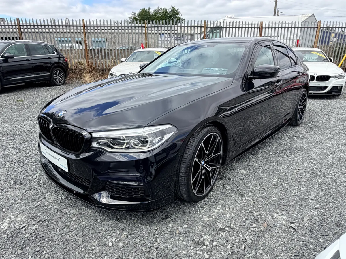 BMW 5-Series Saloon, Diesel, 2018, Black