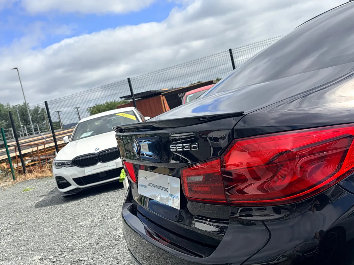BMW 5-Series Saloon, Diesel, 2018, Black