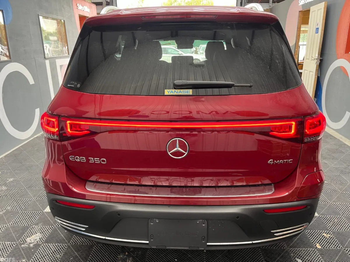 Mercedes-Benz EQB SUV, Electric, 2024, Red