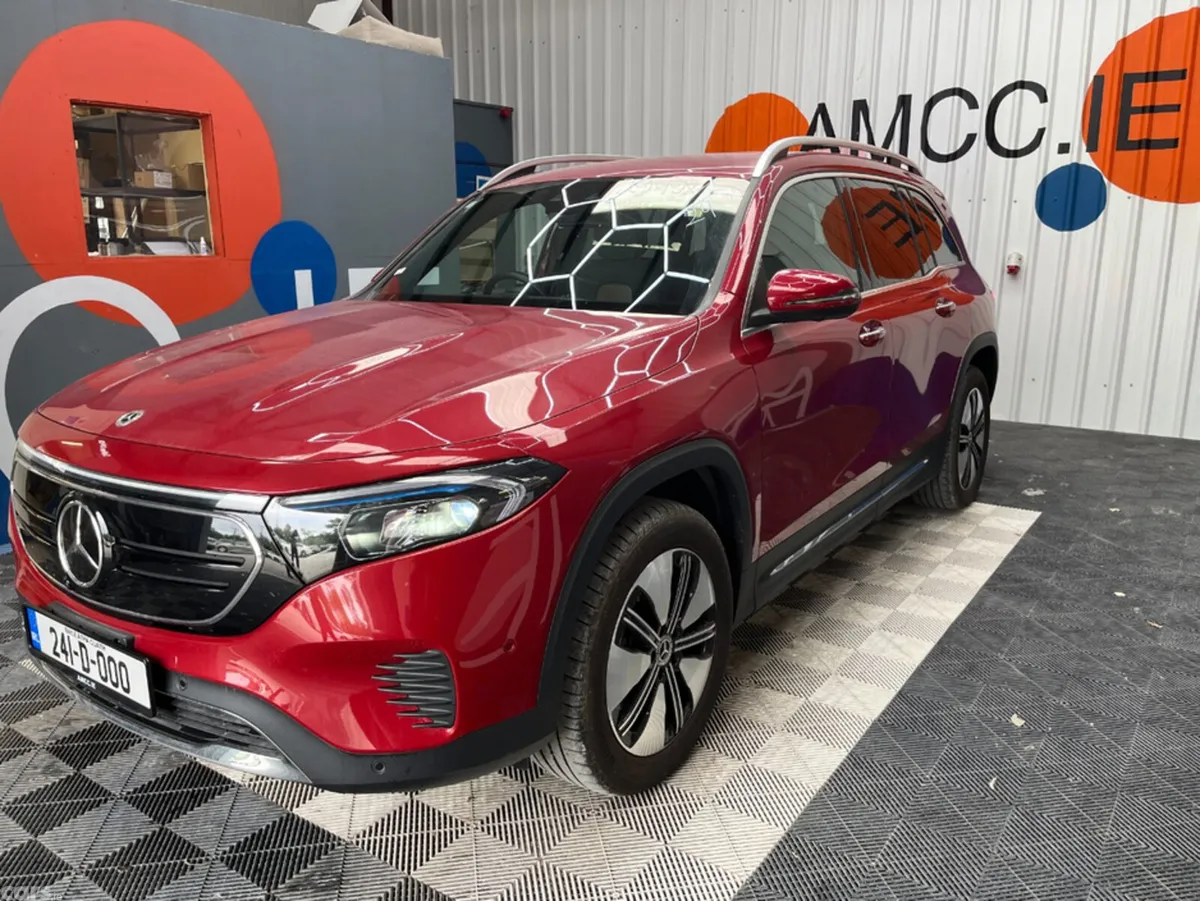 Mercedes-Benz EQB SUV, Electric, 2024, Red