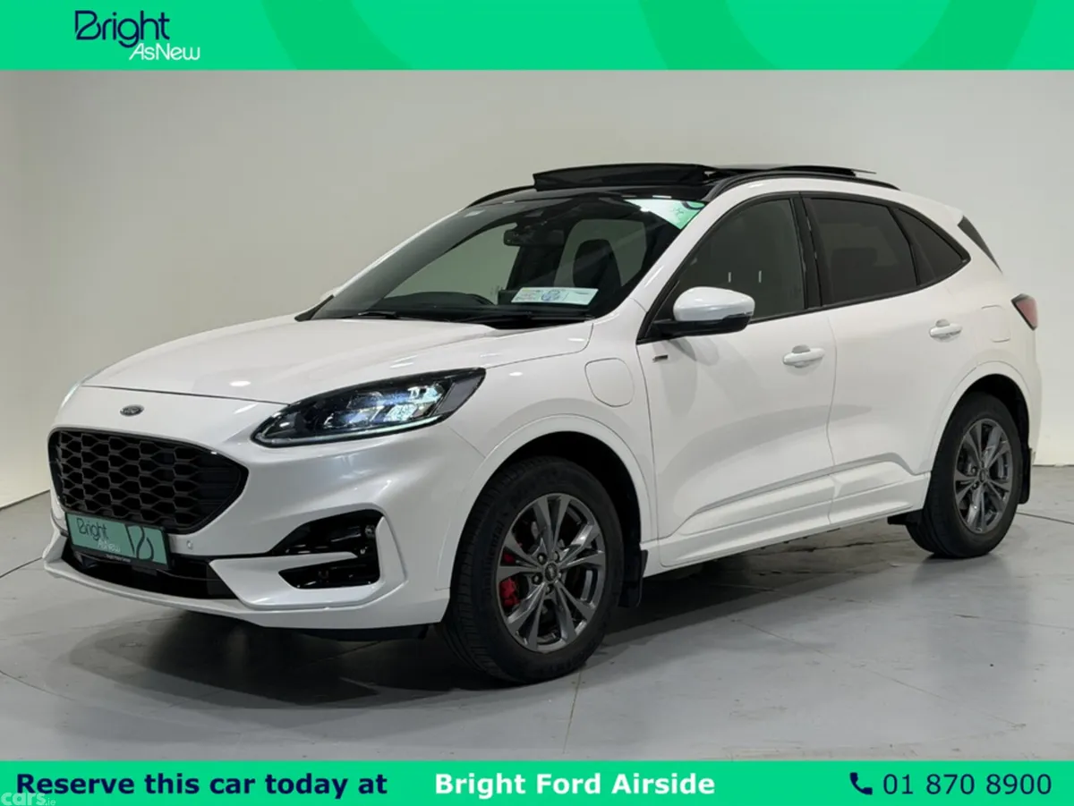 Ford Kuga MPV, Petrol Plug-in Hybrid, 2022, White