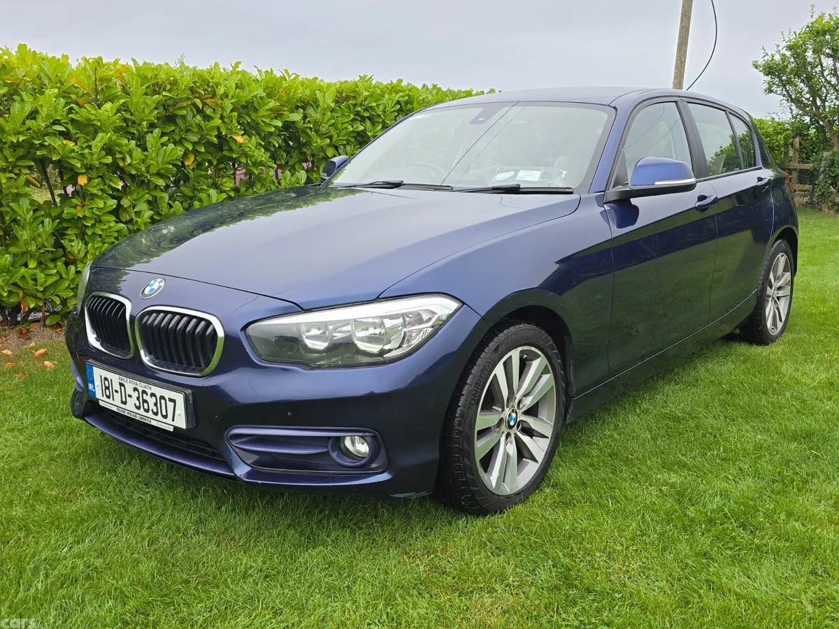 BMW 1-Series Hatchback, Diesel, 2018, Blue