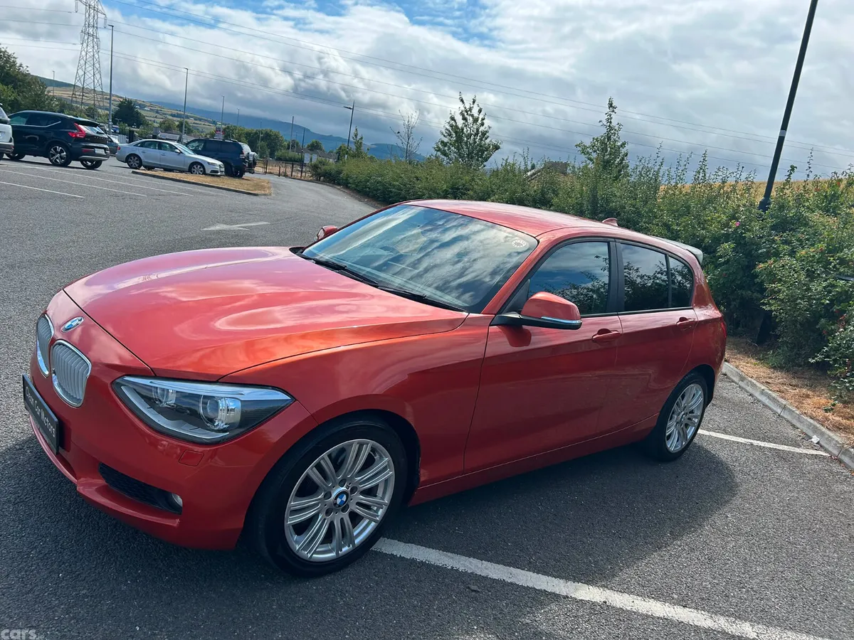 BMW 1-Series Hatchback, Petrol, 2014, Orange