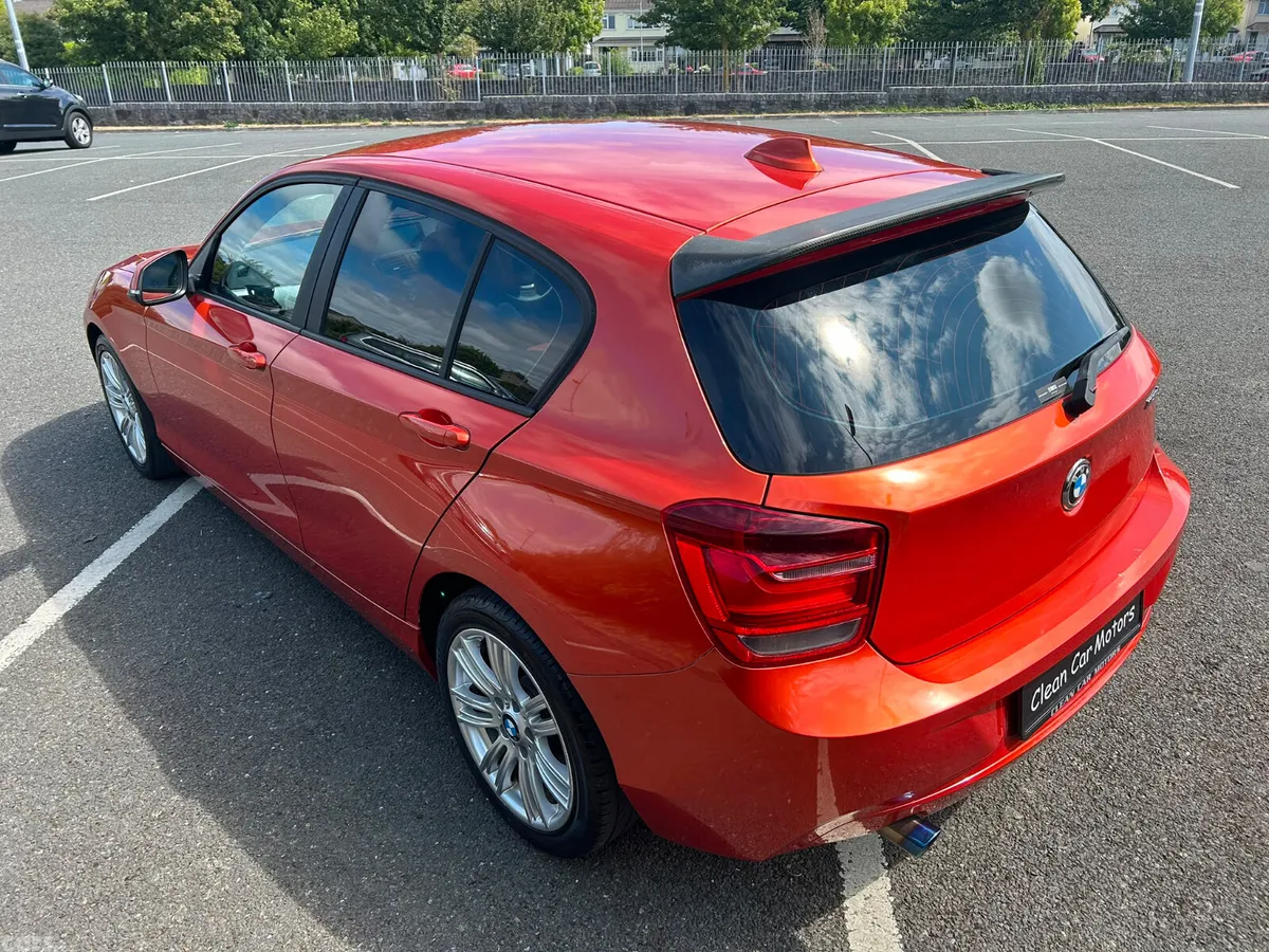 BMW 1-Series Hatchback, Petrol, 2014, Orange