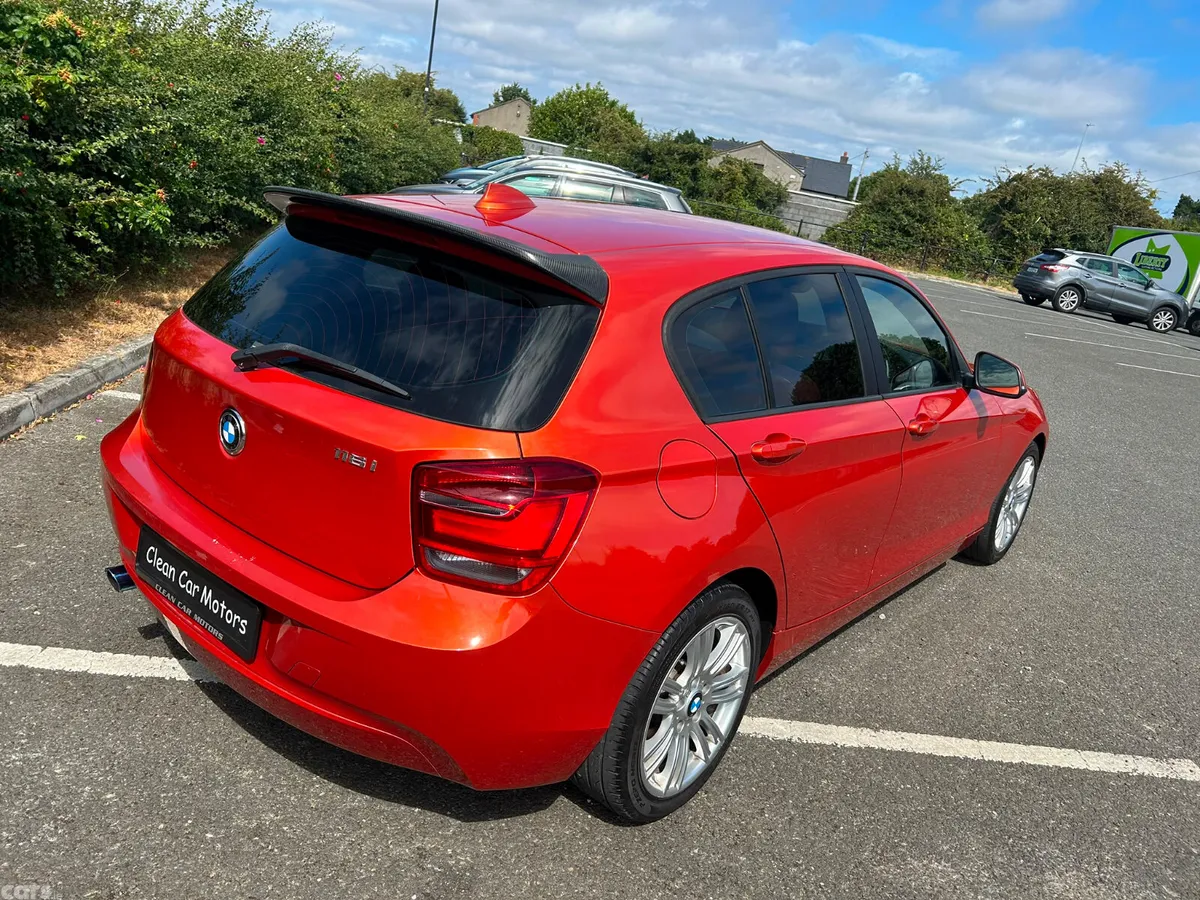 BMW 1-Series Hatchback, Petrol, 2014, Orange