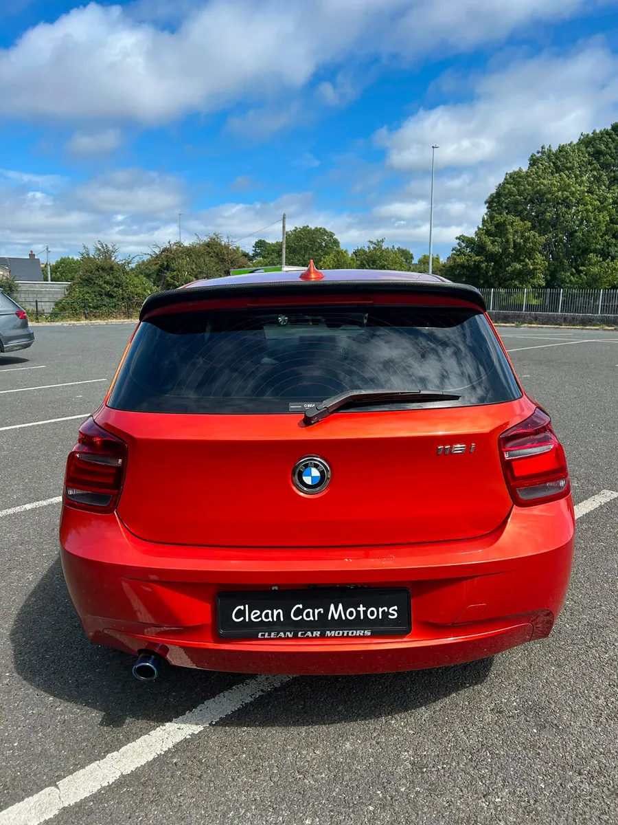BMW 1-Series Hatchback, Petrol, 2014, Orange