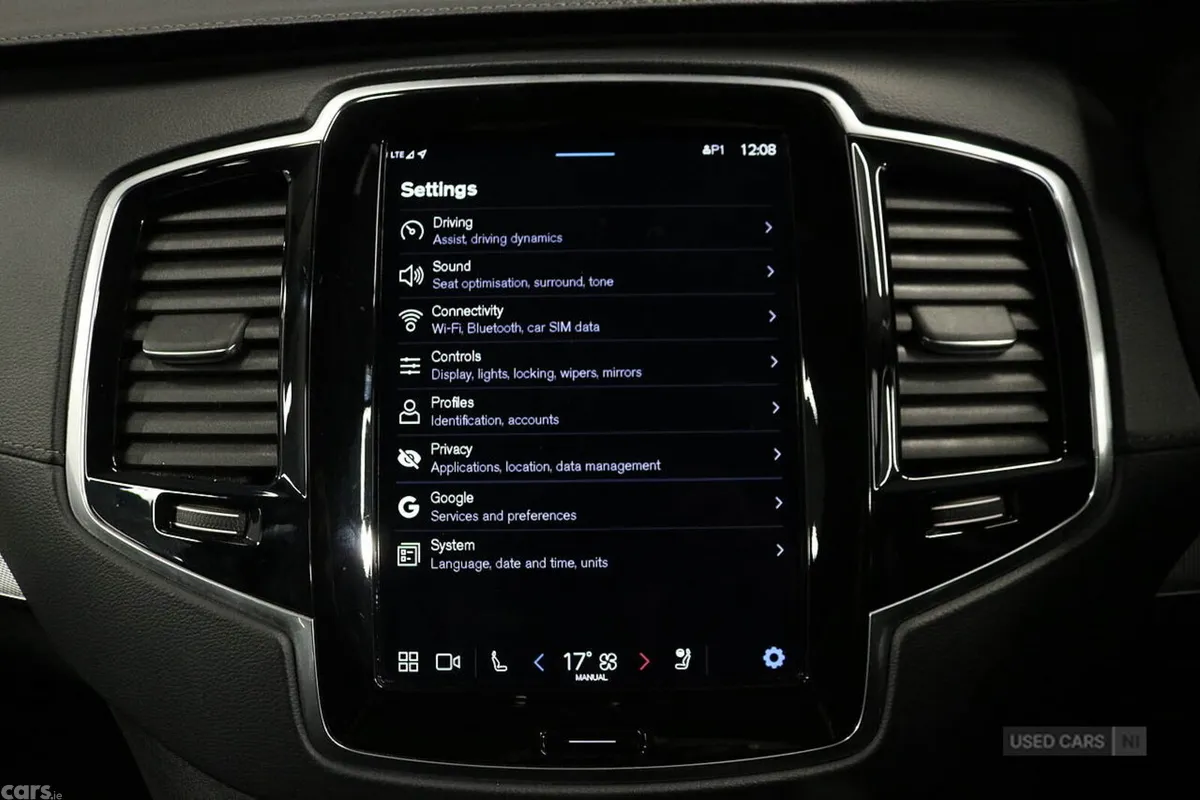 Volvo XC90 SUV, Diesel Hybrid, 2022, Silver