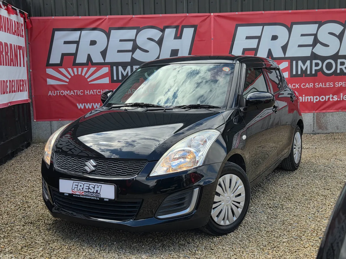 Suzuki Swift Hatchback, Petrol, 2016, Black