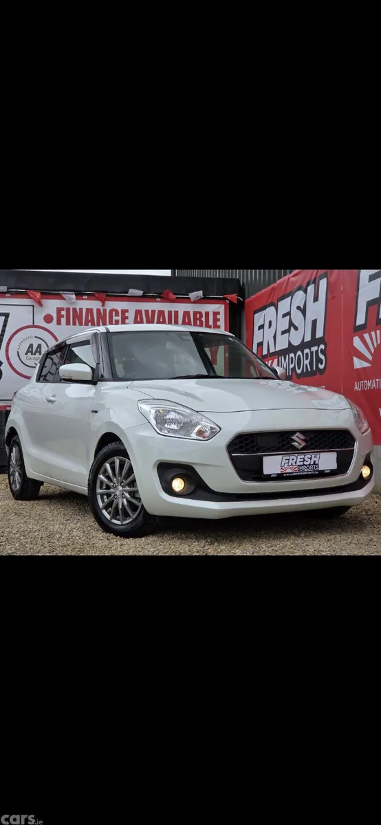 Suzuki Swift Hatchback, Petrol Hybrid, 2020, White