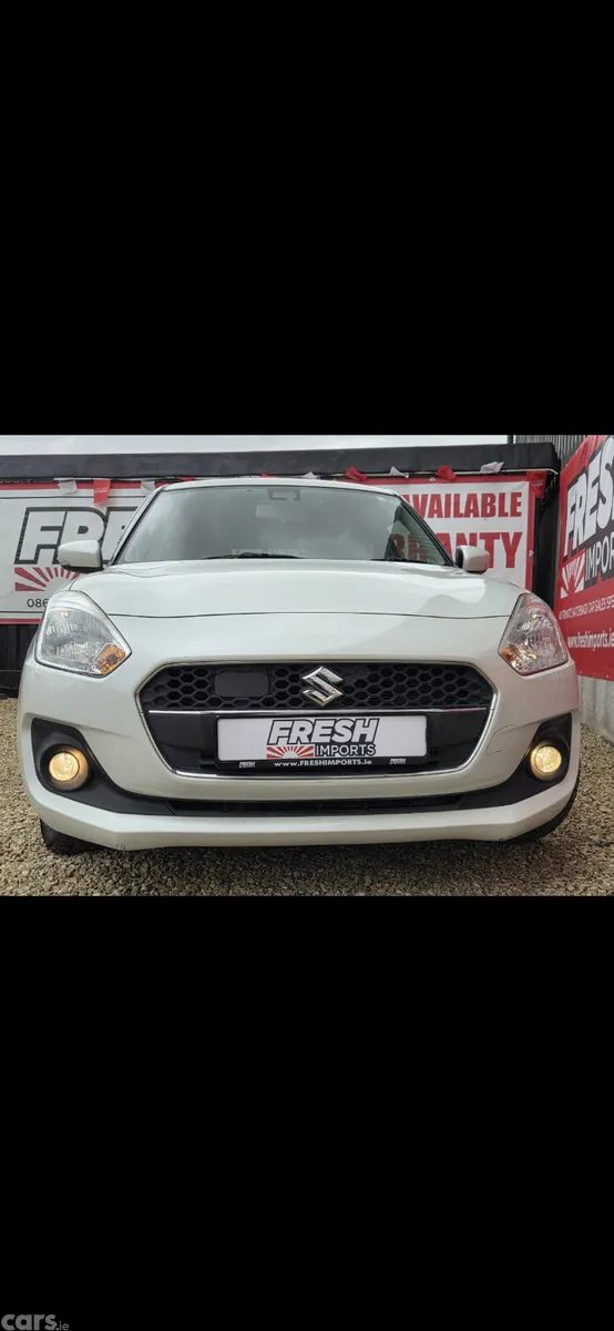 Suzuki Swift Hatchback, Petrol Hybrid, 2020, White