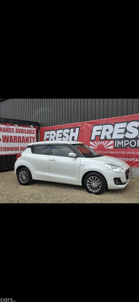 Suzuki Swift Hatchback, Petrol Hybrid, 2020, White