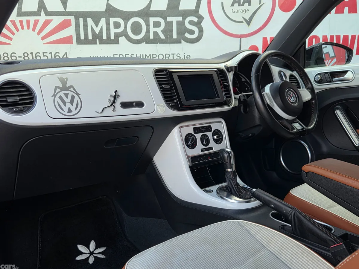 Volkswagen Beetle Hatchback, Petrol, 2014, White