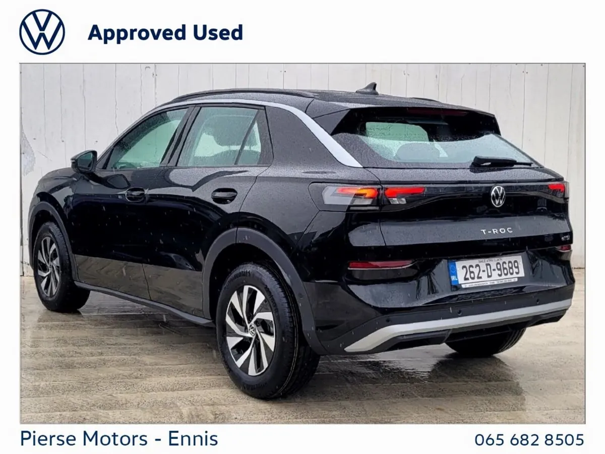 Volkswagen T-Roc SUV, Petrol, 2026, Black